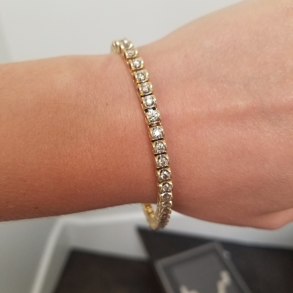 3ct Diamond Tennis Bracelet